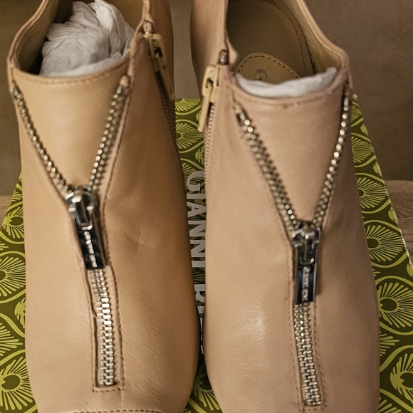 New! Gianni Bini Cadince Pink Marble Bootie Heel - Picture 4 of 5